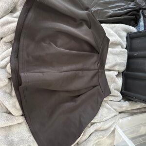 Black Pleated Skirt